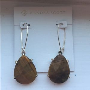 Kendra Scott EUC Custom Tigers Eye Allison’s
